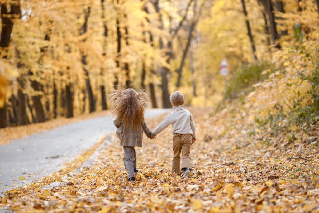 passeggiare in autunno